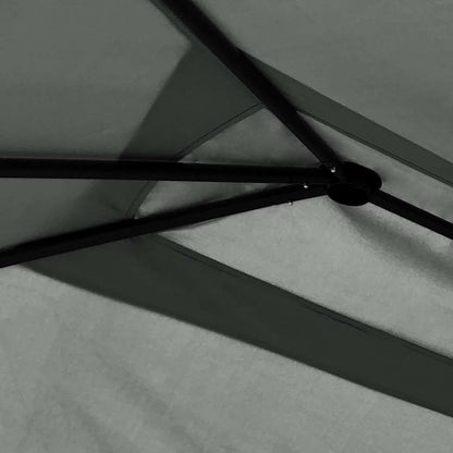 vidaXL Gazebo with Post Covers 2,98x5,3x2,59 m Anthracite 160 g/m²