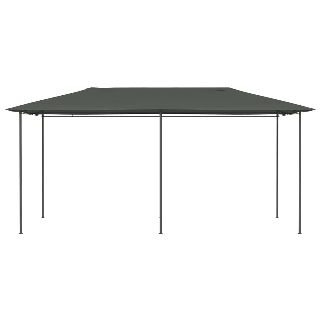 vidaXL Gazebo 2.98x5.3x2.59 m Anthracite 160 g/m²