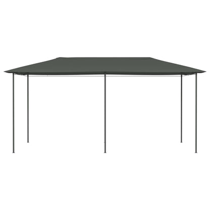 vidaXL Gazebo 2.98x5.3x2.59 m Anthracite 160 g/m²