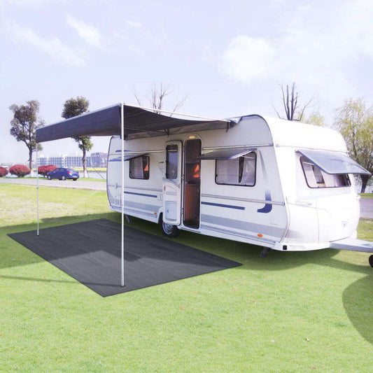 314752 vidaXL Tent Carpet 250x450 cm Anthracite