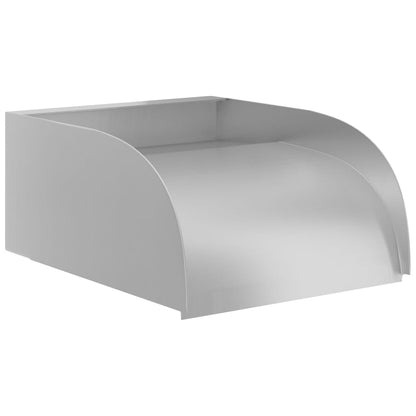 148875 vidaXL Waterfall 30x34x14 cm Stainless Steel 304