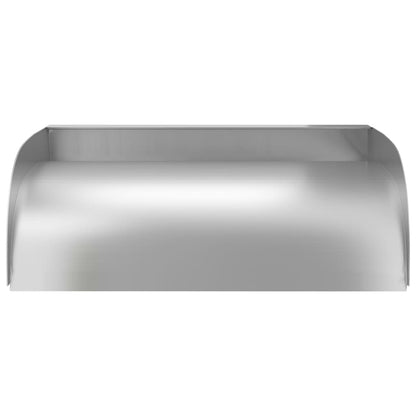 148877 vidaXL Waterfall 45x34x14 cm Stainless Steel 304