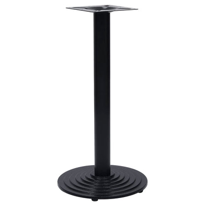 vidaXL Bistro Table Leg Black Ø43x72 cm Cast Iron