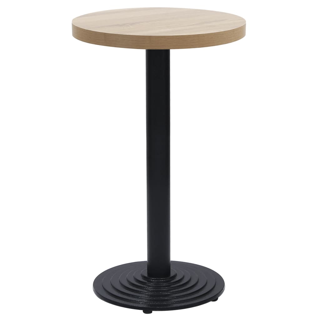 vidaXL Bistro Table Leg Black Ø43x72 cm Cast Iron