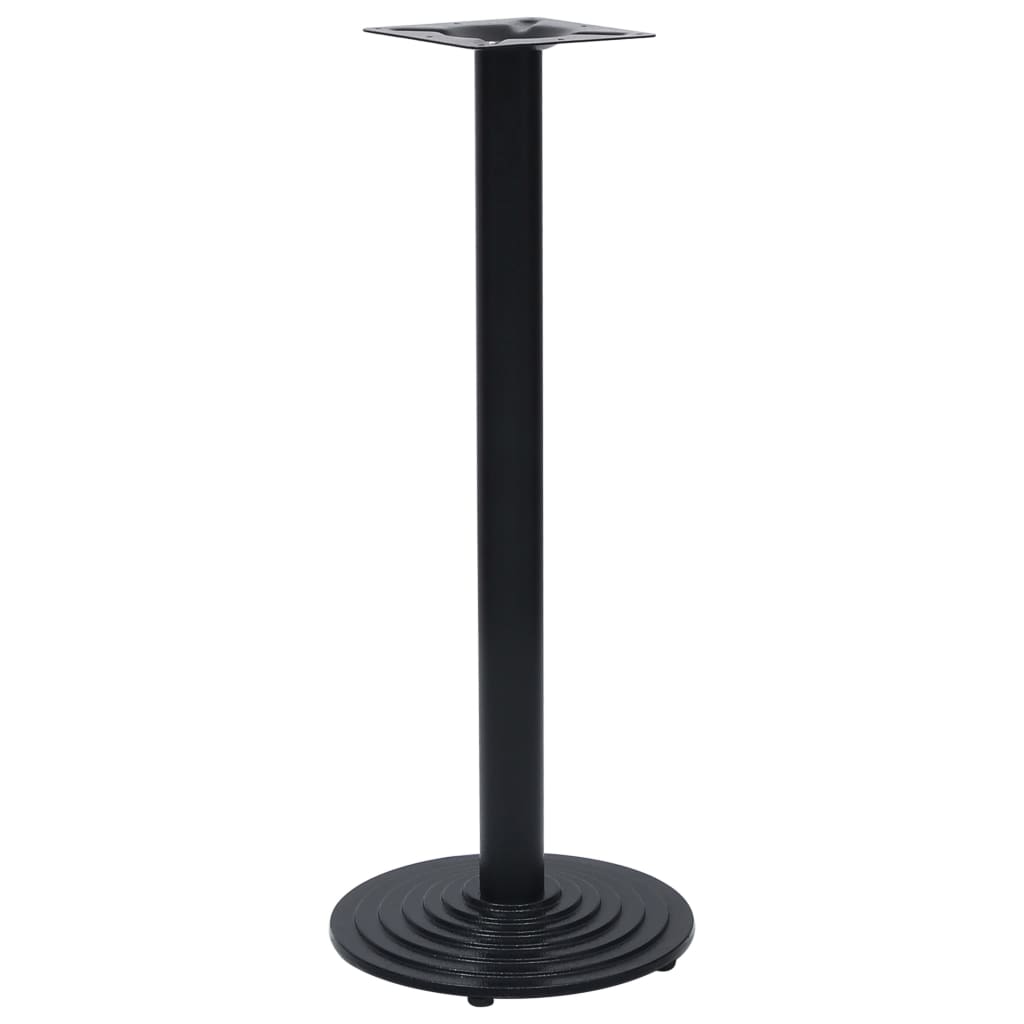 vidaXL Bistro Table Leg Black Ø43x107 cm Cast Iron