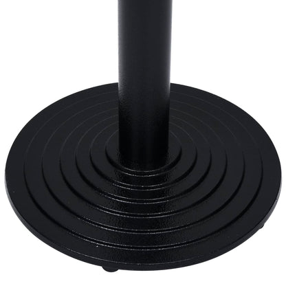 vidaXL Bistro Table Leg Black Ø43x107 cm Cast Iron