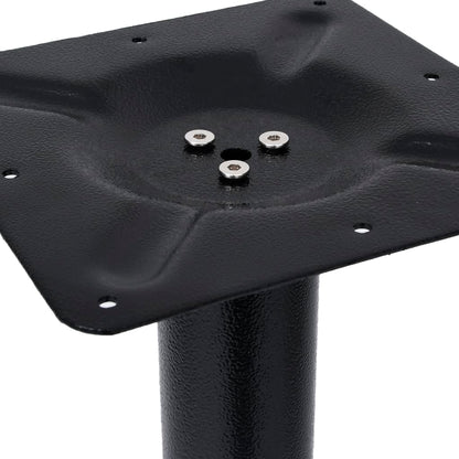vidaXL Bistro Table Legs 2 pcs Black 61x8x72 cm Cast Iron