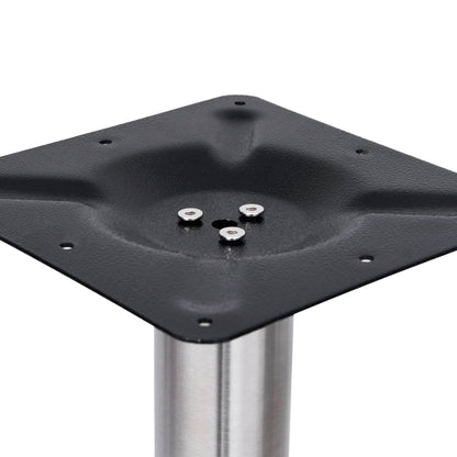 vidaXL Bistro Table Leg Silver Ø45x72 cm Stainless Steel