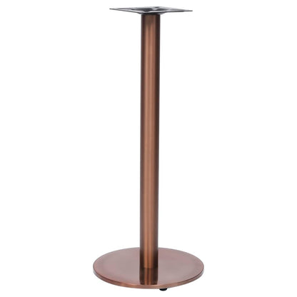 vidaXL Bistro Table Leg Gold Ø45x107 cm Stainless Steel