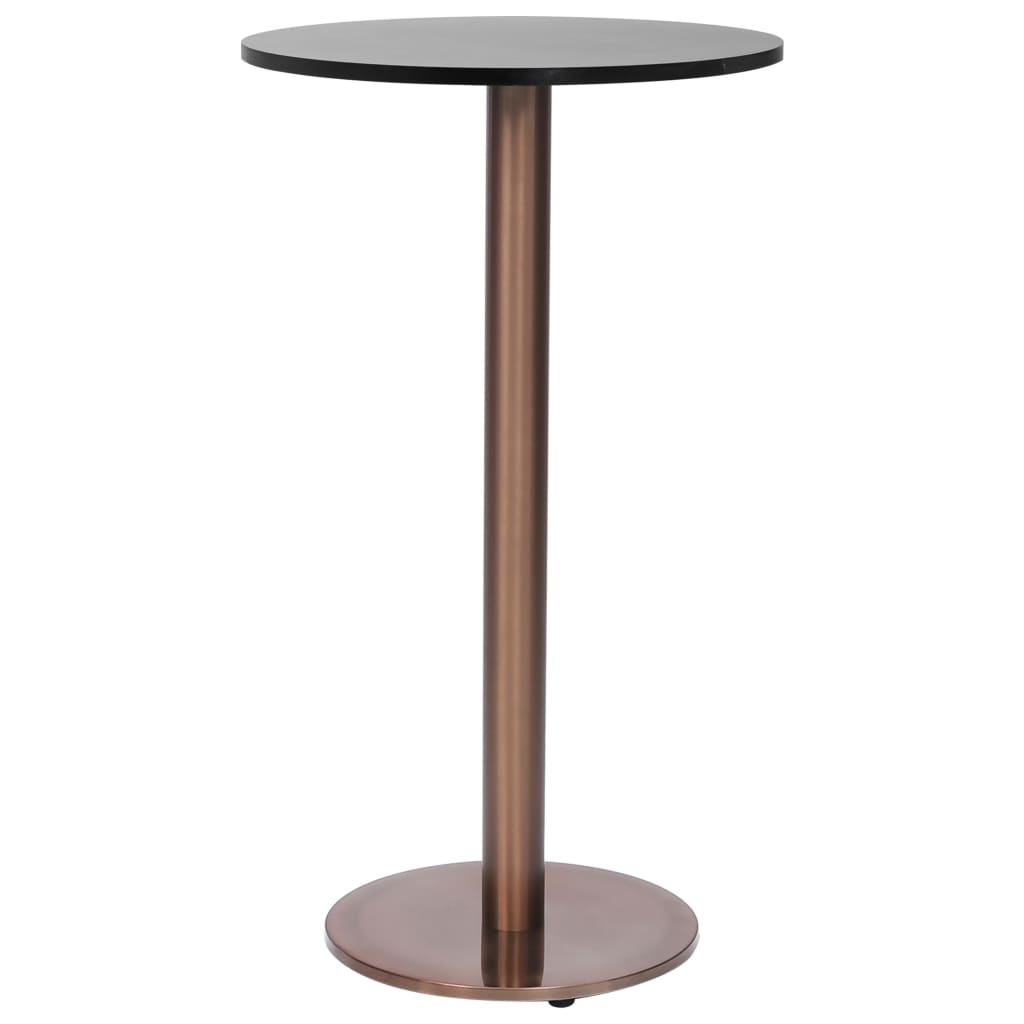 vidaXL Bistro Table Leg Gold Ø45x107 cm Stainless Steel