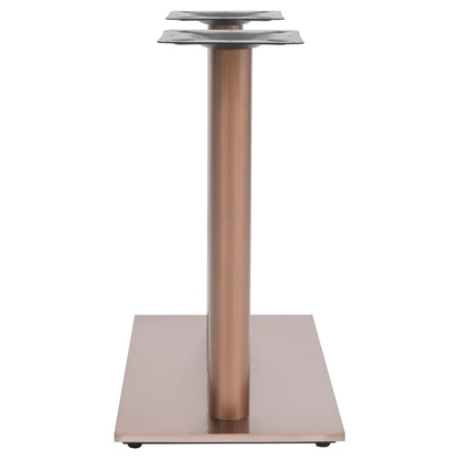 vidaXL Bistro Table Leg Brass 70x40x72 cm Stainless Steel