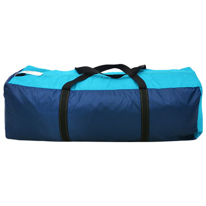 93183 vidaXL Camping Tent 6 Persons Blue and Light Blue