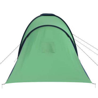 93184 vidaXL Camping Tent 6 Persons Blue and Green