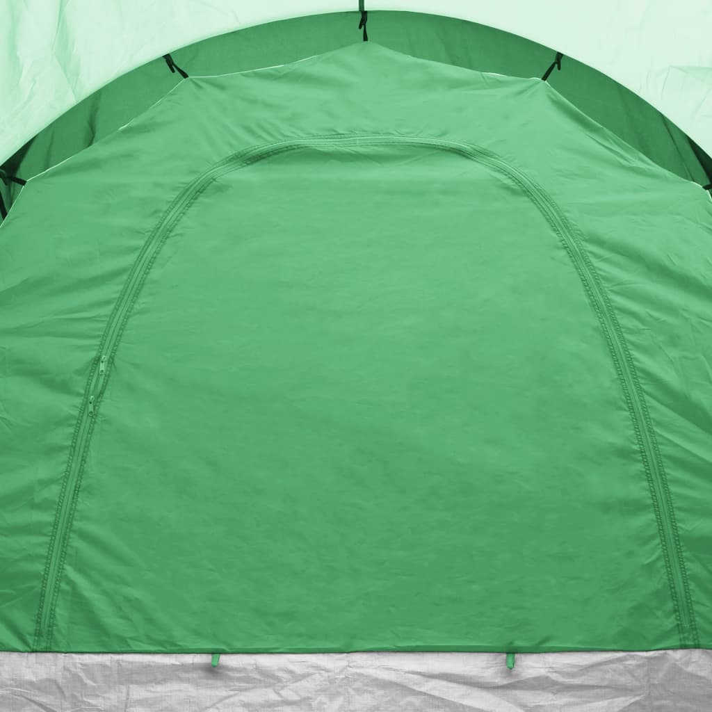 93184 vidaXL Camping Tent 6 Persons Blue and Green