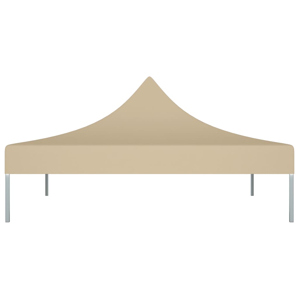 vidaXL Party Tent Roof 3x3 m Beige 270 g/m²