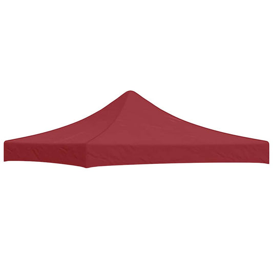 vidaXL Party Tent Roof 3x3 m Burgundy 270 g/m²