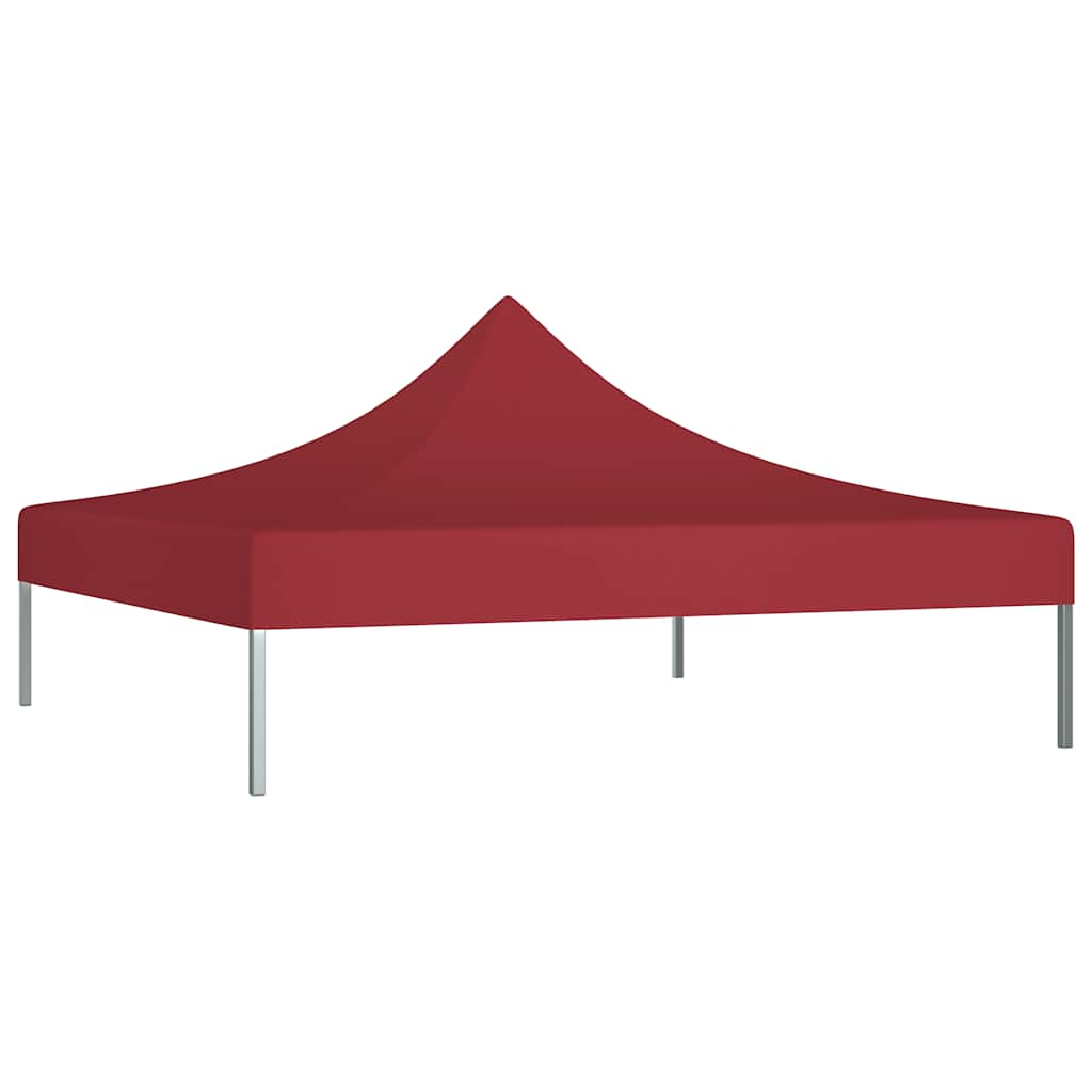 vidaXL Party Tent Roof 3x3 m Burgundy 270 g/m²