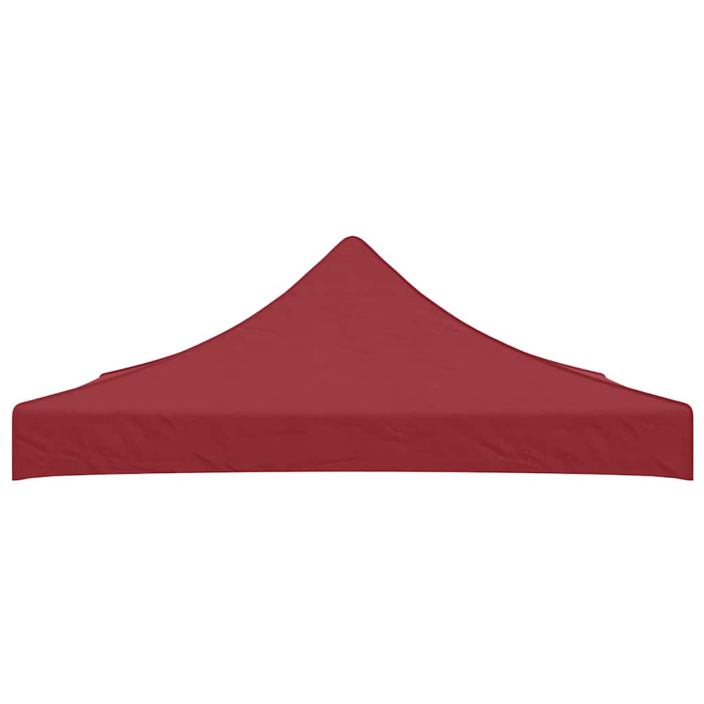 vidaXL Party Tent Roof 3x3 m Burgundy 270 g/m²