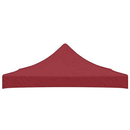vidaXL Party Tent Roof 3x3 m Burgundy 270 g/m²