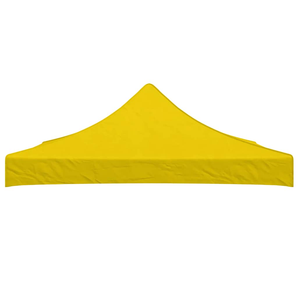 vidaXL Party Tent Roof 3x3 m Yellow 270 g/m²