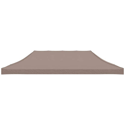 vidaXL Party Tent Roof 6x3 m Taupe 270 g/m²
