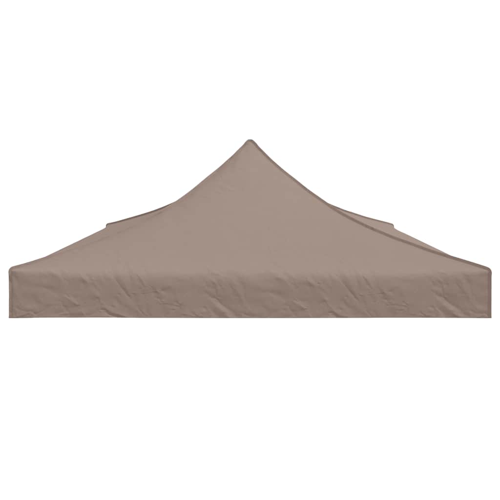 vidaXL Party Tent Roof 6x3 m Taupe 270 g/m²