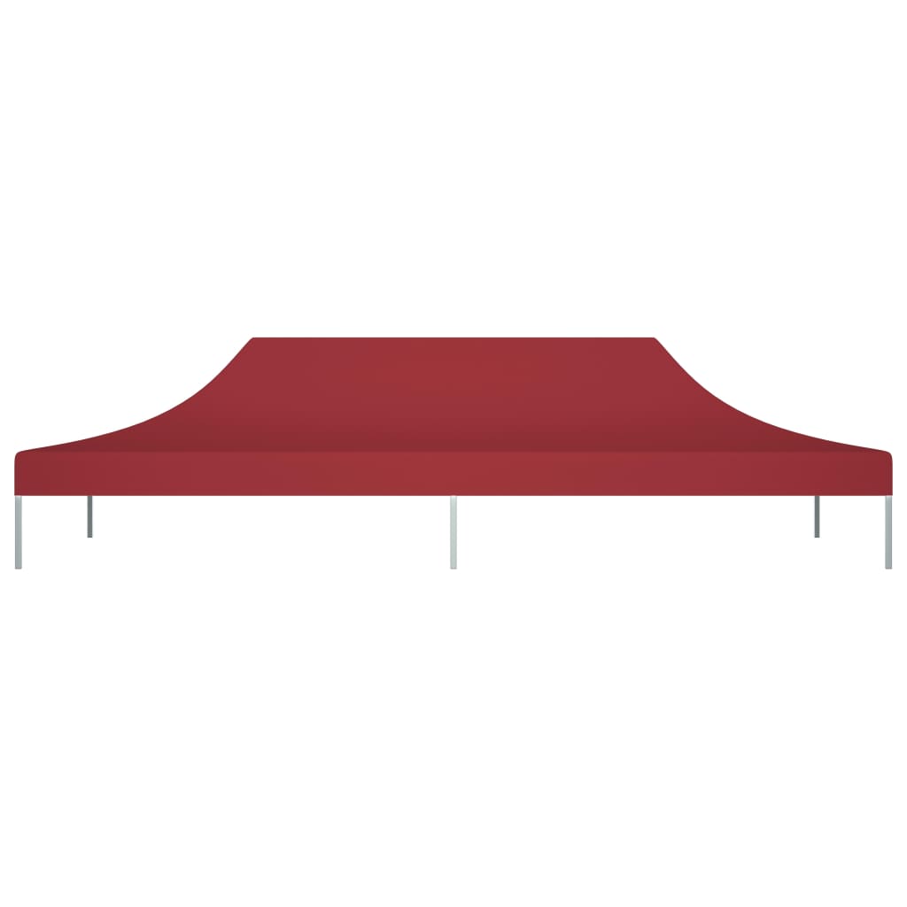 vidaXL Party Tent Roof 6x3 m Burgundy 270 g/m²