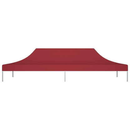 vidaXL Party Tent Roof 6x3 m Burgundy 270 g/m²