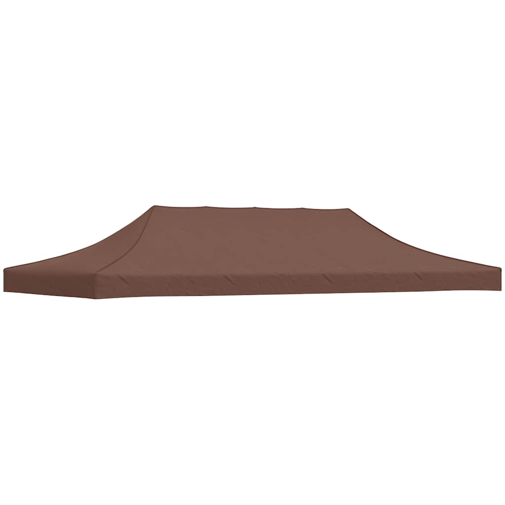 vidaXL Party Tent Roof 6x3 m Brown 270 g/m²