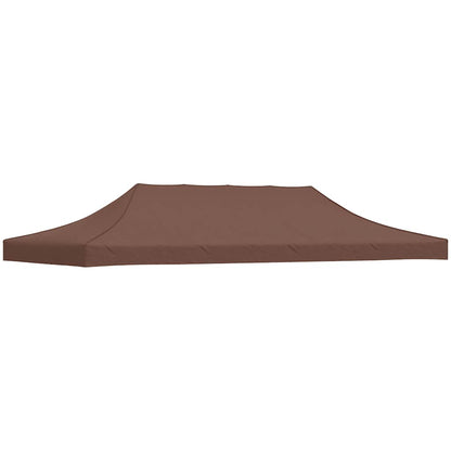 vidaXL Party Tent Roof 6x3 m Brown 270 g/m²