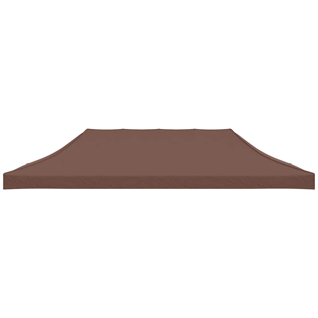 vidaXL Party Tent Roof 6x3 m Brown 270 g/m²