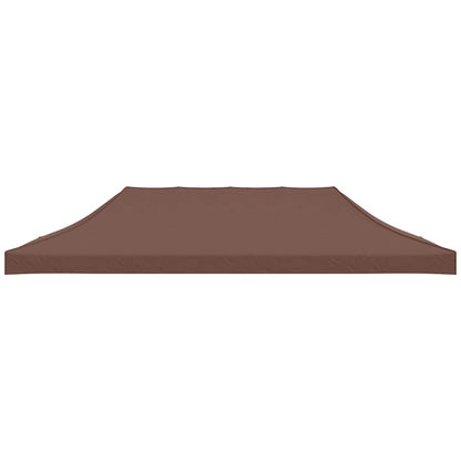 vidaXL Party Tent Roof 6x3 m Brown 270 g/m²