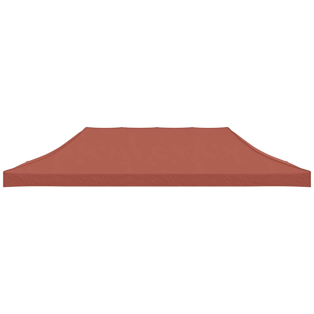 vidaXL Party Tent Roof 6x3 m Terracotta 270 g/m²