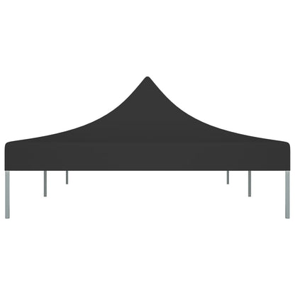 vidaXL Party Tent Roof 6x3 m Black 270 g/m²