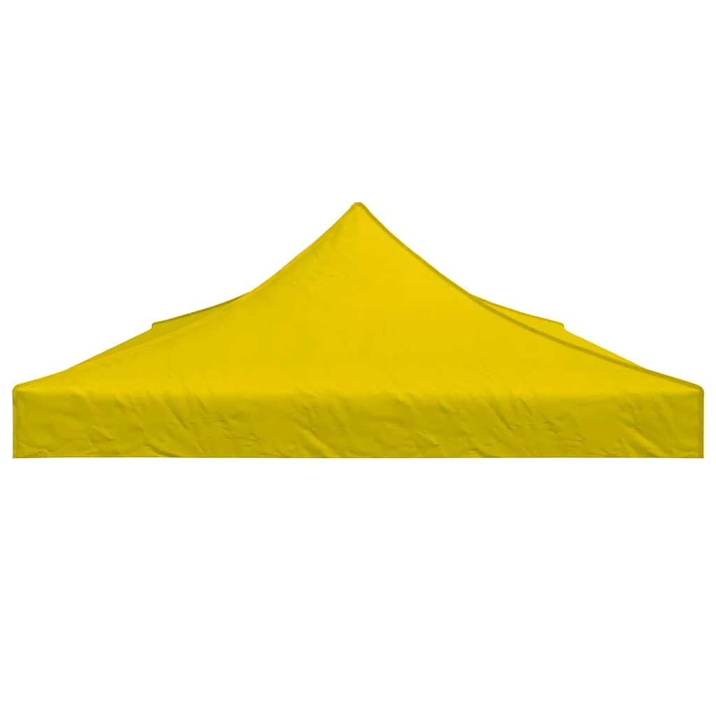 vidaXL Party Tent Roof 6x3 m Yellow 270 g/m²