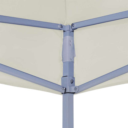 vidaXL Party Tent Roof 2x2 m Cream 270 g/m²