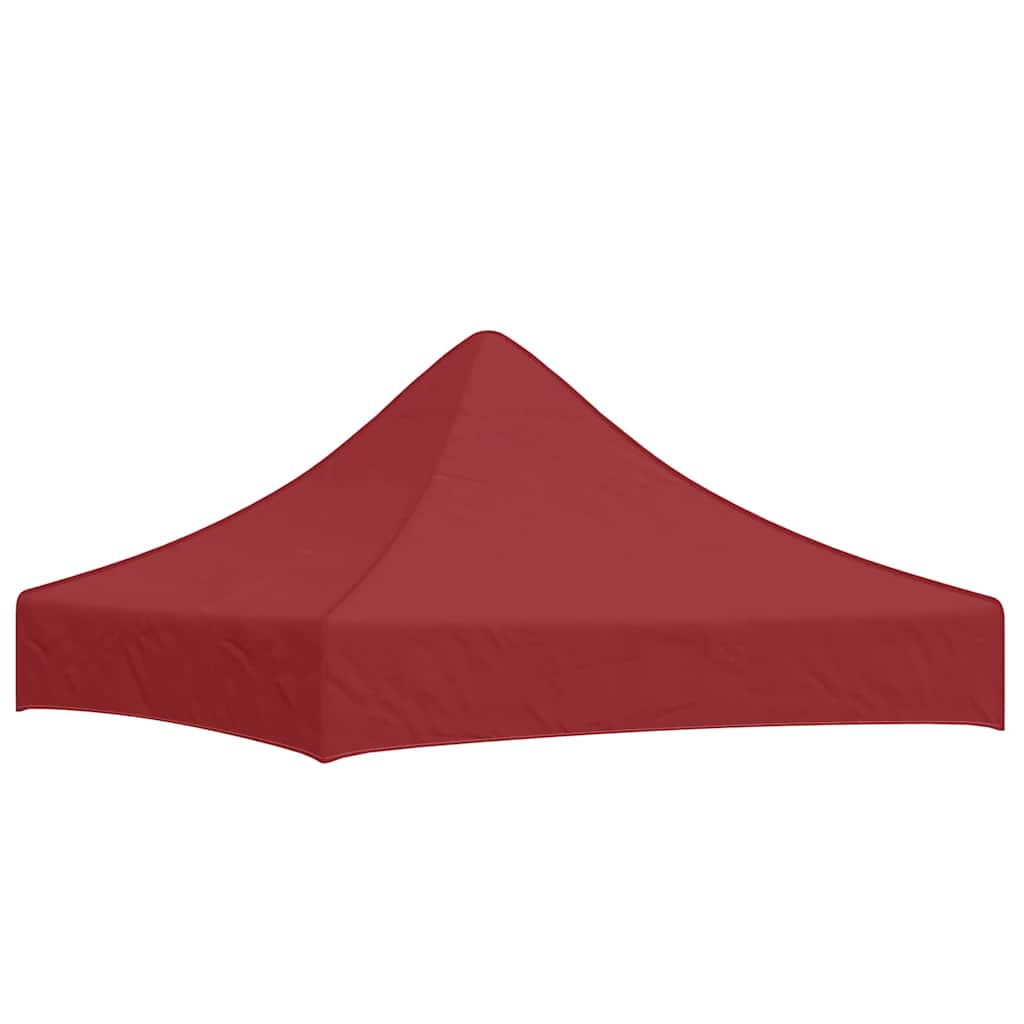 vidaXL Party Tent Roof 2x2 m Burgundy 270 g/m²