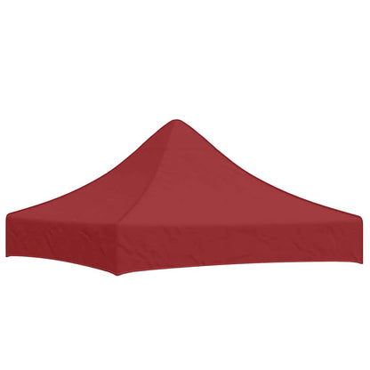 vidaXL Party Tent Roof 2x2 m Burgundy 270 g/m²