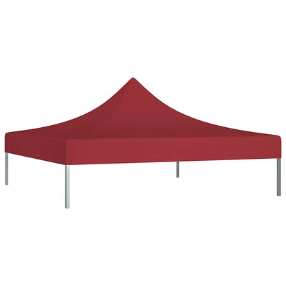 vidaXL Party Tent Roof 2x2 m Burgundy 270 g/m²