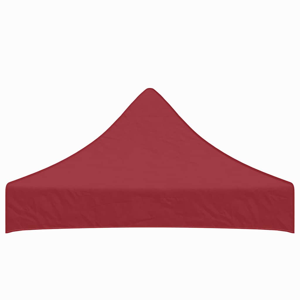 vidaXL Party Tent Roof 2x2 m Burgundy 270 g/m²