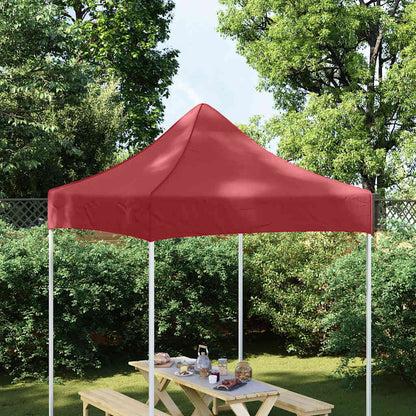 vidaXL Party Tent Roof 2x2 m Burgundy 270 g/m²