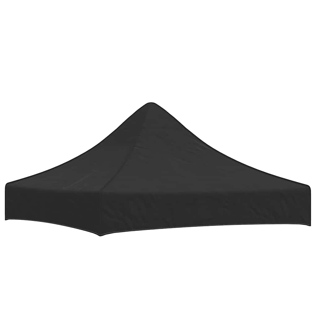vidaXL Party Tent Roof 2x2 m Black 270 g/m²