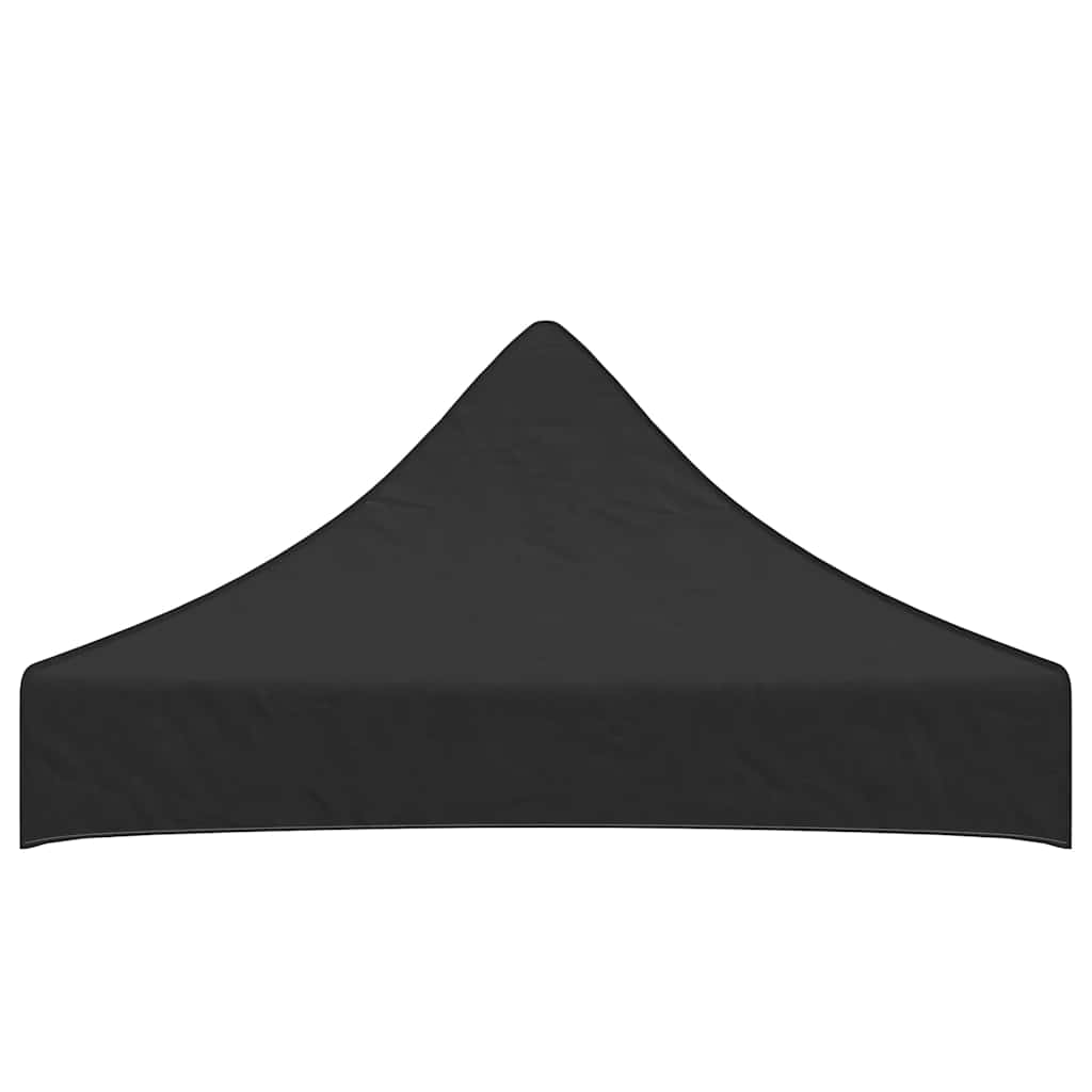 vidaXL Party Tent Roof 2x2 m Black 270 g/m²
