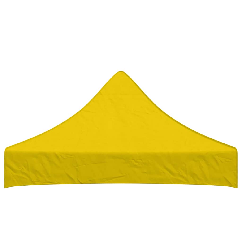 vidaXL Party Tent Roof 2x2 m Yellow 270 g/m²