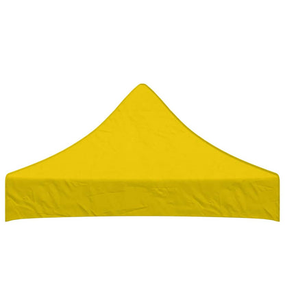 vidaXL Party Tent Roof 2x2 m Yellow 270 g/m²