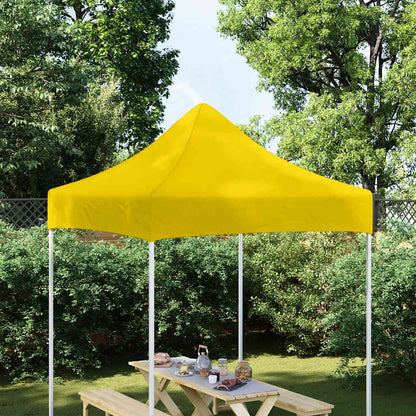 vidaXL Party Tent Roof 2x2 m Yellow 270 g/m²