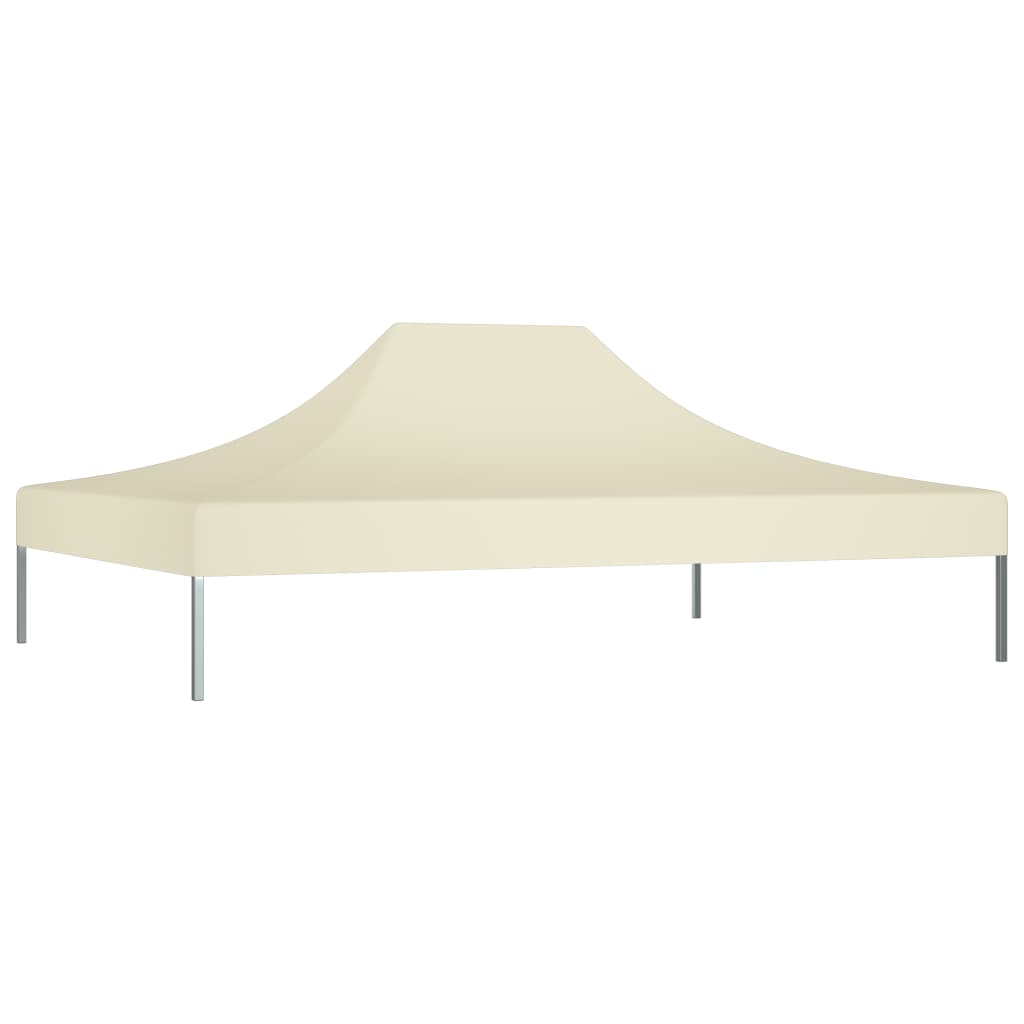 vidaXL Party Tent Roof 4x3 m Cream 270 g/m²