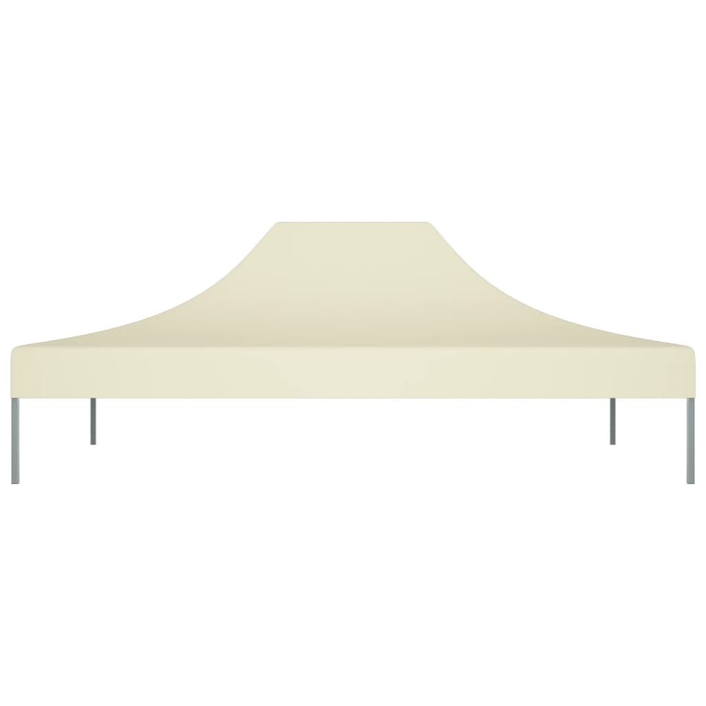 vidaXL Party Tent Roof 4x3 m Cream 270 g/m²