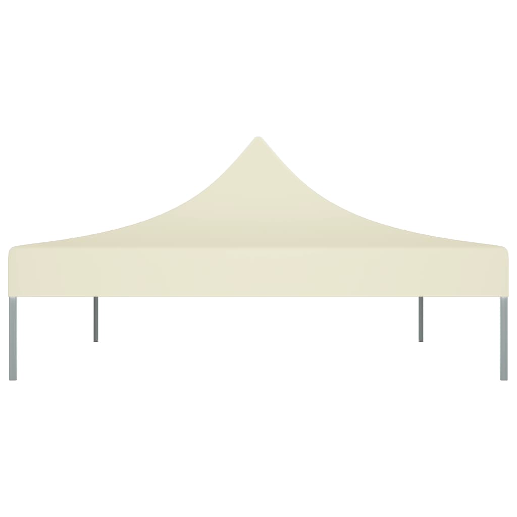 vidaXL Party Tent Roof 4x3 m Cream 270 g/m²