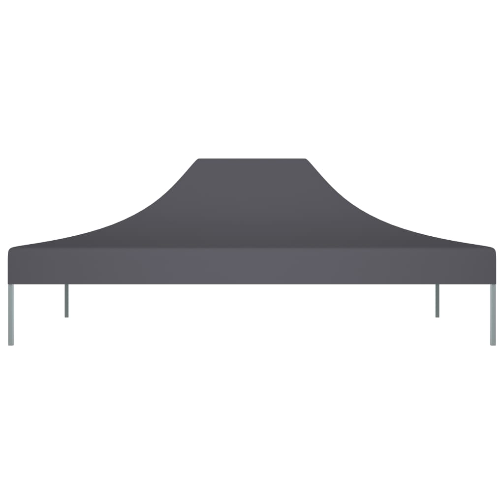 vidaXL Party Tent Roof 4x3 m Anthracite 270 g/m²
